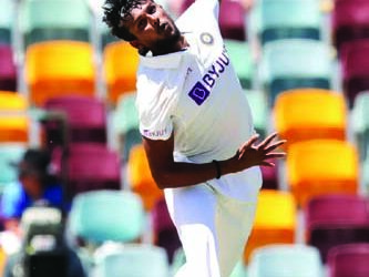 Debutant Natarajan shines as Australia score 274/5 on Day 1 of the final test match