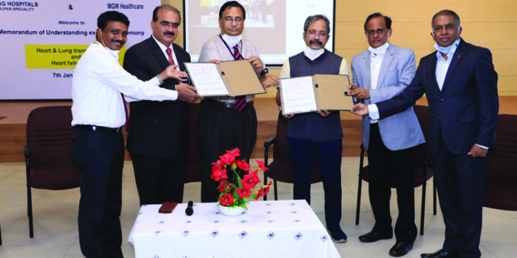 PSG Hospitals Inks Pact With MGM Health Care To Offer Heart-Lung Transplant, Heart Failure Clinic Services In Coimbatore