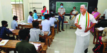 Schools re-opened with adherence to COVID-19 norms in Puducherry