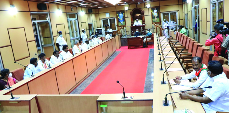 Puducherry Assembly Passes Resolution Demanding Full Statehood; CM ...