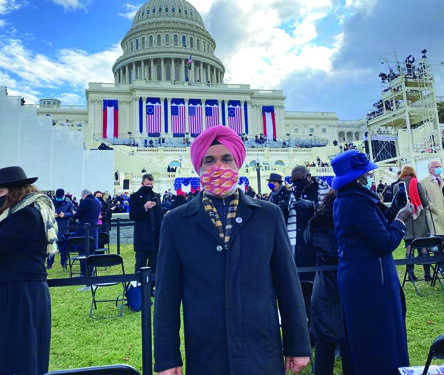 India’s Ambassador attends Joe Biden’s inauguration ceremony