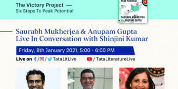 Tata Literature Live!  Business Shastras on the book “The Victory Project: Six Steps to Peak Potential”