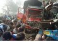 10 killed, dozen injured in bus-truck collision on Moradabad-Agra Highway