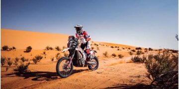 Hero MotoSports Team Rally consolidates its position at the half-way mark of Dakar 2021