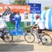 Air Marshal SK Ghotia, AOC-in-Chief of South Western Air Command flags-in Swarnim Vijay cycle rally