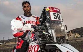 Hero MotoSports Team Rally rider C S Santosh is under induced coma at Saudi German Hospital  