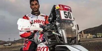 Hero MotoSports Team Rally rider C S Santosh is under induced coma at Saudi German Hospital  