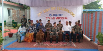 73rd Army Day: Indian Army extends financial support to war widows and veterans at Vadodara