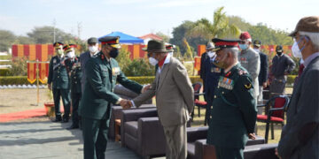 Ranbankura Division commemorates 5th Armed Forces Veterans’ Day at Bikaner Cantonment