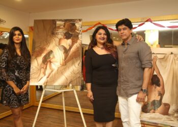 Fashion lensman Venkat Ram, Actress Upasana RC open Mallika Angela’s Laughing Buddha Tattoo Studio