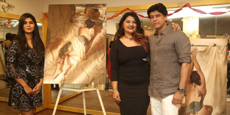 Fashion lensman Venkat Ram, Actress Upasana RC open Mallika Angela’s Laughing Buddha Tattoo Studio