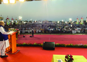 Vijay Sankalp election rally: Shah tears into ‘son’rise politics’ of DMK and Congress