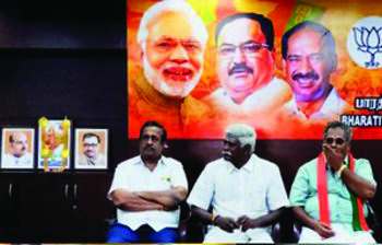 Narayanasamy ‘fooling’ people on Puducherry statehood issue: BJP leader Namassivayam