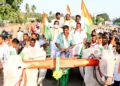 Narayanasamy flays fuel price hikes, takes out bullock cart rally