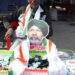 At Singhu border, Rakesh Tikait’s cutouts, posters & badges of farmers stir draw crowd