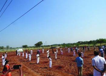 ‘Cauvery Calling’s green drive gets overwhelming response in Tirupur; 3,200 saplings of rosewood, sandalwood, vengai, and red sanders planted