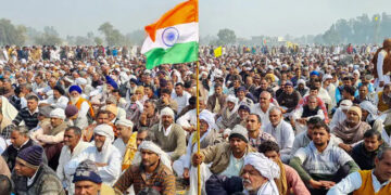 Farmers’ protest: Tikait holds show of strength, warns govt of ‘gaddi wapsi’ demand
