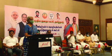 Opposition spreading false propaganda about farm laws, says Nirmala Sitharaman