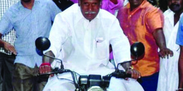 People let down without any developmental works, says NR Rangasamy