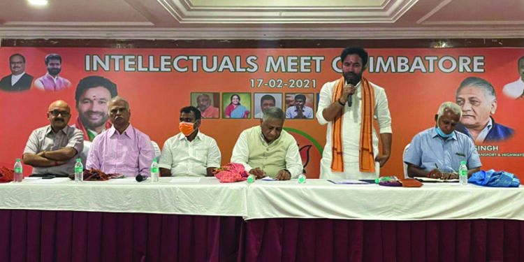 Like UP, HP, Haryana and Karnataka, people in TN would reject “Family Private Ltd’’: Union Minister Kishan Reddy