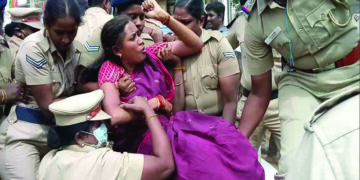 TNCC chief, Kanimozhi, condemn police ‘himsa’ on Cong woman MP for staging peaceful protest against removal of Gandhi statue