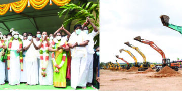 TN Chief Minister Palaniswami lays foundation stone for Cauvery-Gundar Rivers interlinking project