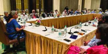 Nirmala Seetharaman interacts with industry captains of TN