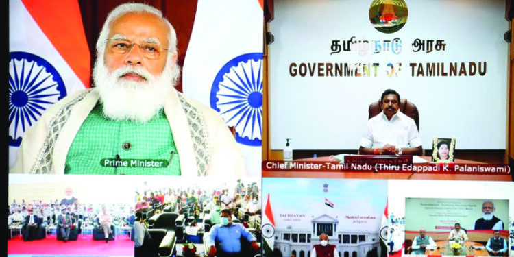 Oil and gas projects launched by PM will support Atmanirbhar Bharat, says TN Chief Minister