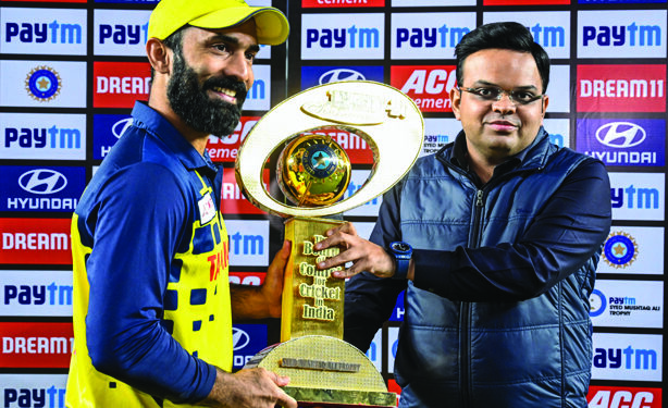 Tamil Nadu crowned Syed Mushtaq champions; beat Baroda by 7 wickets