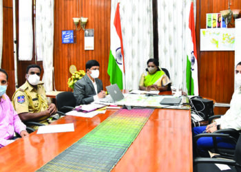 Governor Tamilisai holds video conference with Telangana officials