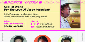 Tata Literature Live: Sports Yatra – Discussion on a book ‘Cricket Drona’ on Feb 19