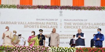 World’s largest cricket stadium named after PM Modi shows new India’s capability: Prez