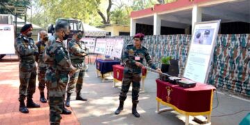 Konark Corps GOC Lieutenant General PS Minhas makes maiden visit to Golden Katar Division