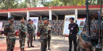 Army Commander of Southern Command Lt Gen JS Nain reviews operational preparedness of Golden Katar Division