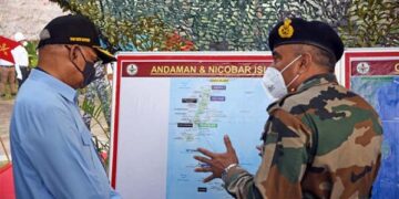 President witnesses operational demonstration by Andaman & Nicobar Command