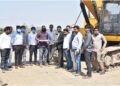 Amrutlal Desai & Sons, dealer of LiuGong India, hands over new LiuGong 926EHD excavator to Vrah Infra