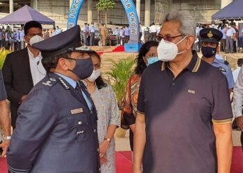 IAF chief attends SLAF’s anniversary celebrations during two-day visit to Sri Lanka