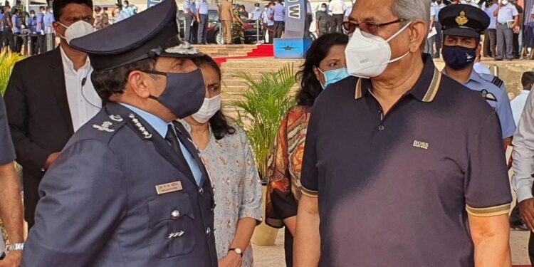 IAF chief attends SLAF’s anniversary celebrations during two-day visit to Sri Lanka