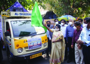 Puducherry Lt Guv flags off mobile unit to create awareness on COVID-19