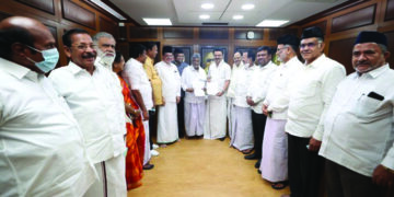 TN polls: DMK signs seat-sharing pact with two small parties, engages two other allies