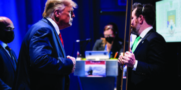Trump indicates to run for 2024; says we’ve gone from “America first to America last” in 1 month