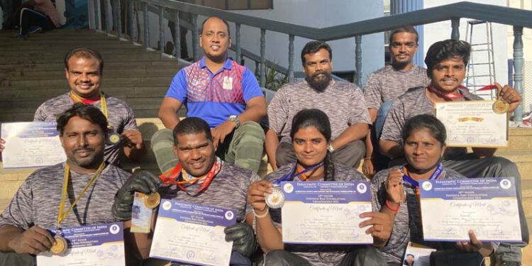 National Para Powerlifting Championship 2021: TN differently-abled athletes bag 2 gold, 2 silver medals