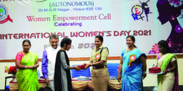 Come out of comfort zone, work hard to conquer the world: IPS officer exhorts women