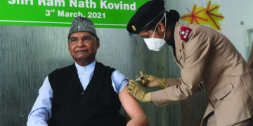 President Kovind gets first dose of COVID-19 vaccine