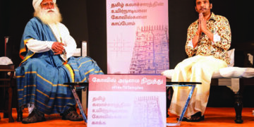 Govt has no role to run temples in secular India: Sadhguru’s clarion call