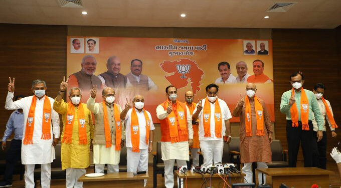 Gujarat local body polls: BJP wins all dist panchayats, main oppn Cong comes poor second; AAP spreads its wings