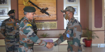 Southern Command GOC-In-Chief Lt Gen JS Nain visits Jaisalmer Military Station