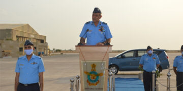 IAF South Western Air Command AOC-in-Chief Air Marshal SK Ghotia visits AFS at Phalodi