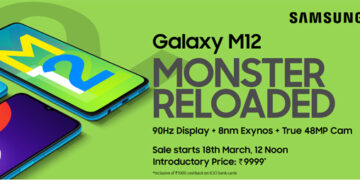 Samsung India unveils Galaxy M12 with 8nm Exynos Processor and 90Hz Display