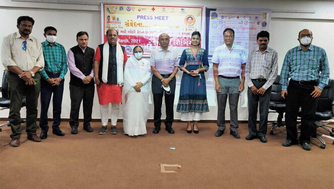 Guinness record bid: Samvedana organizes blood donation camp to celebrate Azadi Ka Amrit Mahotsav